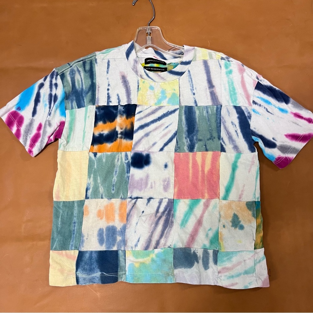 Urban Outfitters Patchwork Tie-Dye T Shirt XS